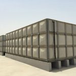 GRP pre-insulated sectional water tanks